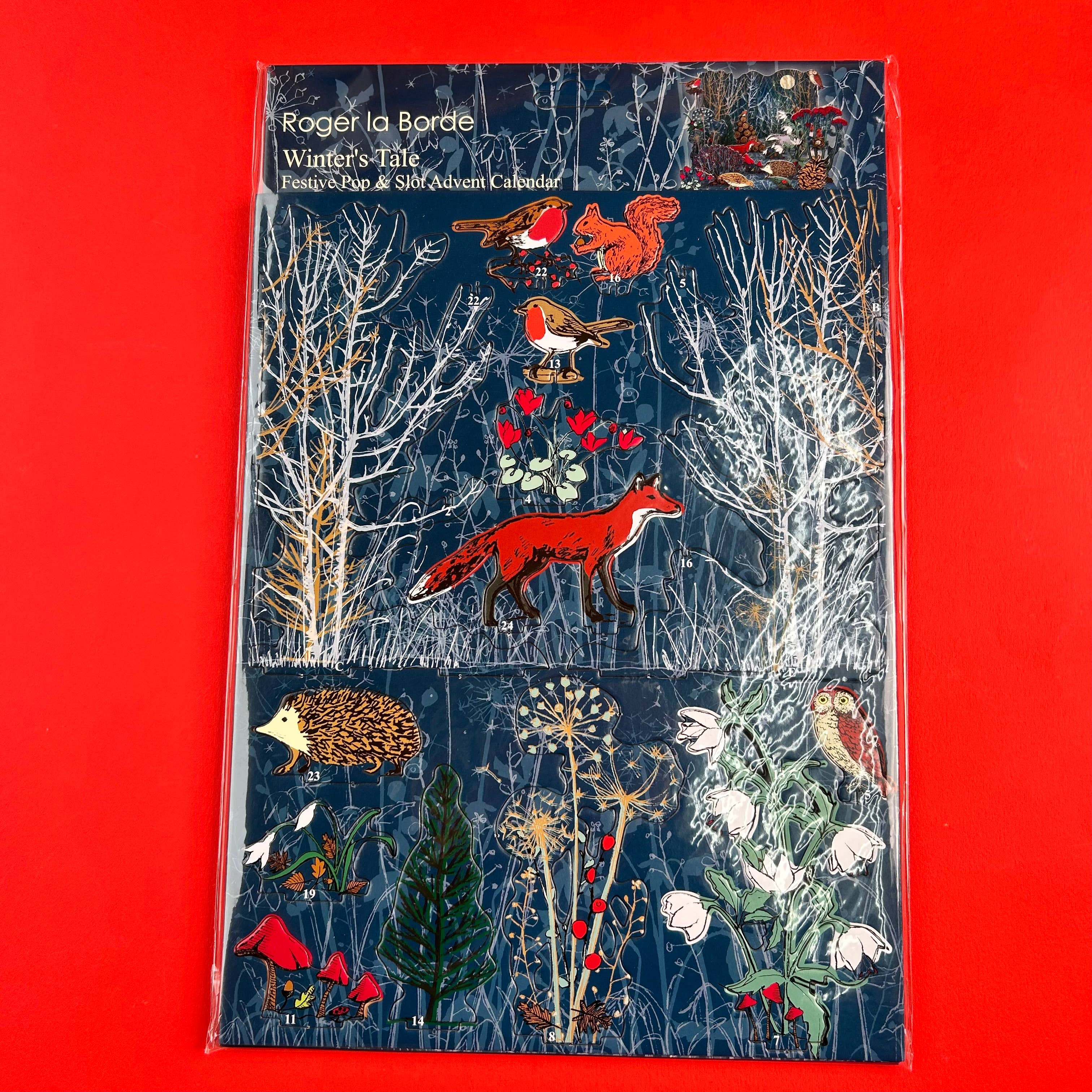 Roger La Borde - Wholesale Advent Calendar - Winter's Tale Pop & Slot Advent Large  - POPAL 6023