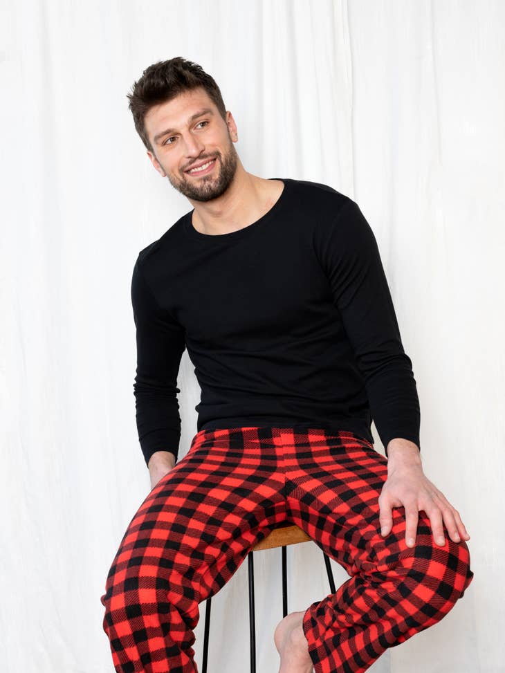 Wholesale Mens Fleece Pajama Set for your store - Faire