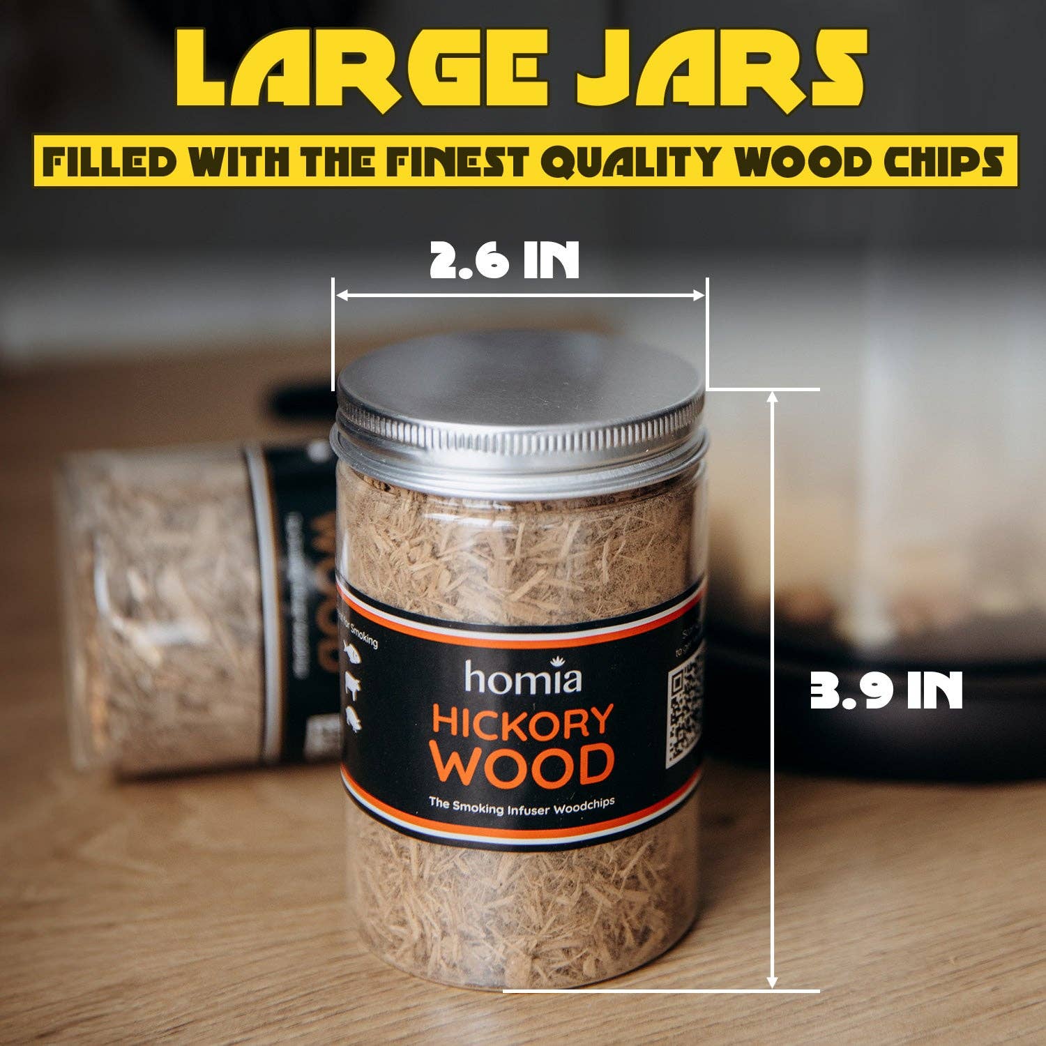 homia - Wholesale Bar Tool - Wood Chips Set for Smoking Infuser6