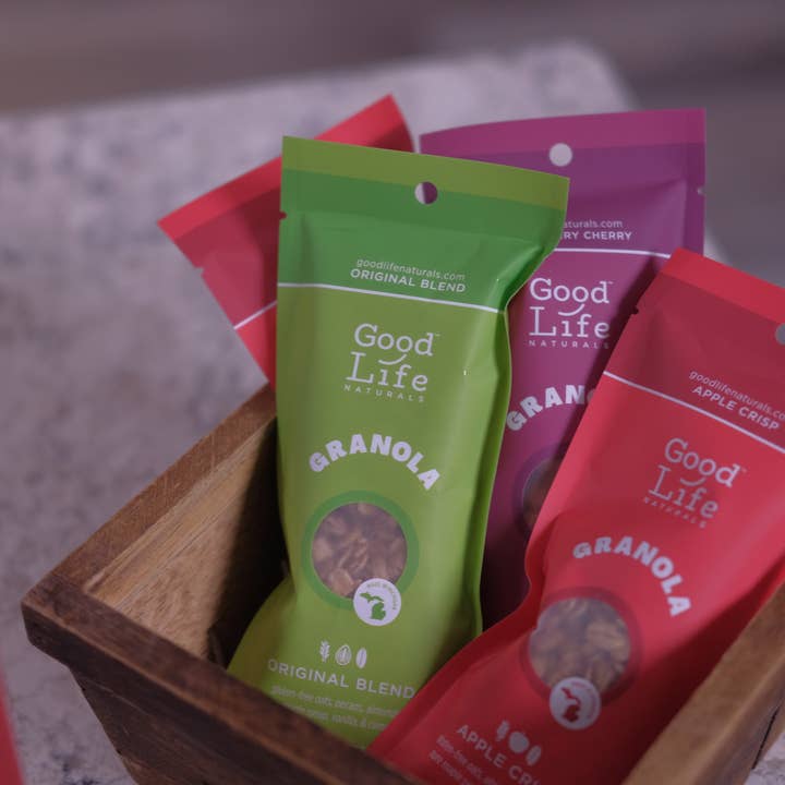 Good Life Naturals - Wholesale Granola - Gluten-Free Granola 2 oz Grab-n-Go Variety Pack3