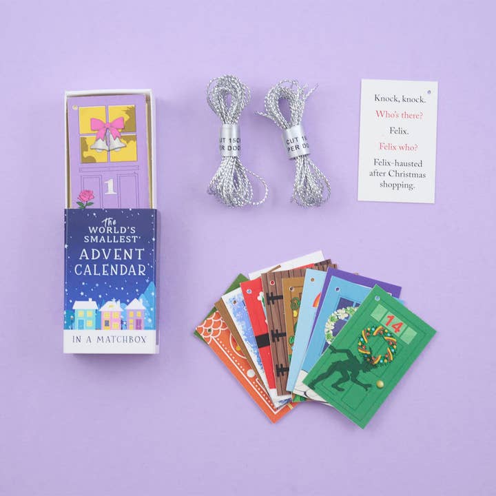 Marvling Bros Ltd - Wholesale Advent Calendar - The World's Smallest Advent Calendar In A Matchbox