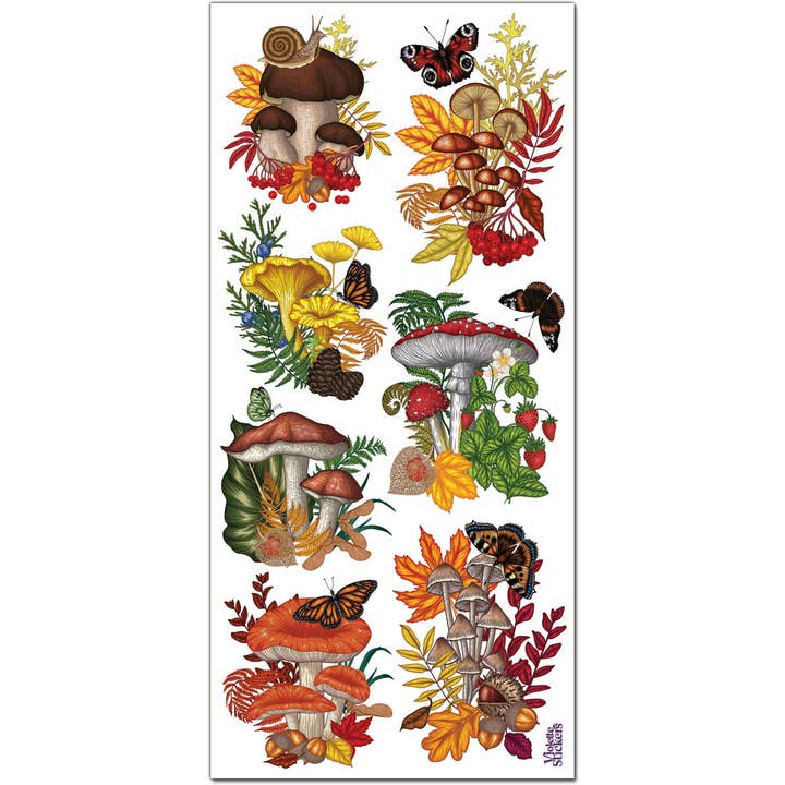 Violette Stickers - Vendita all'ingrosso Adesivo - Terrario per Funghi C3391