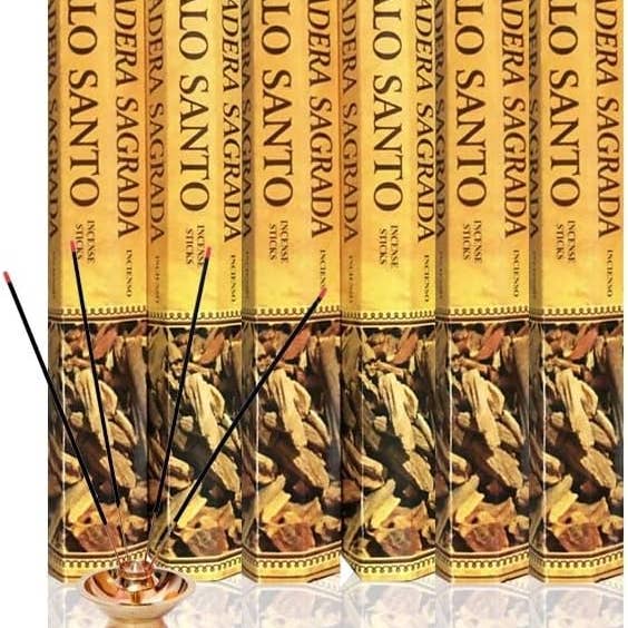 HEM Incense Sticks 120 Bulk Pack – Palo Santo (6 x 20) for wholesale by Aakriti Inc.