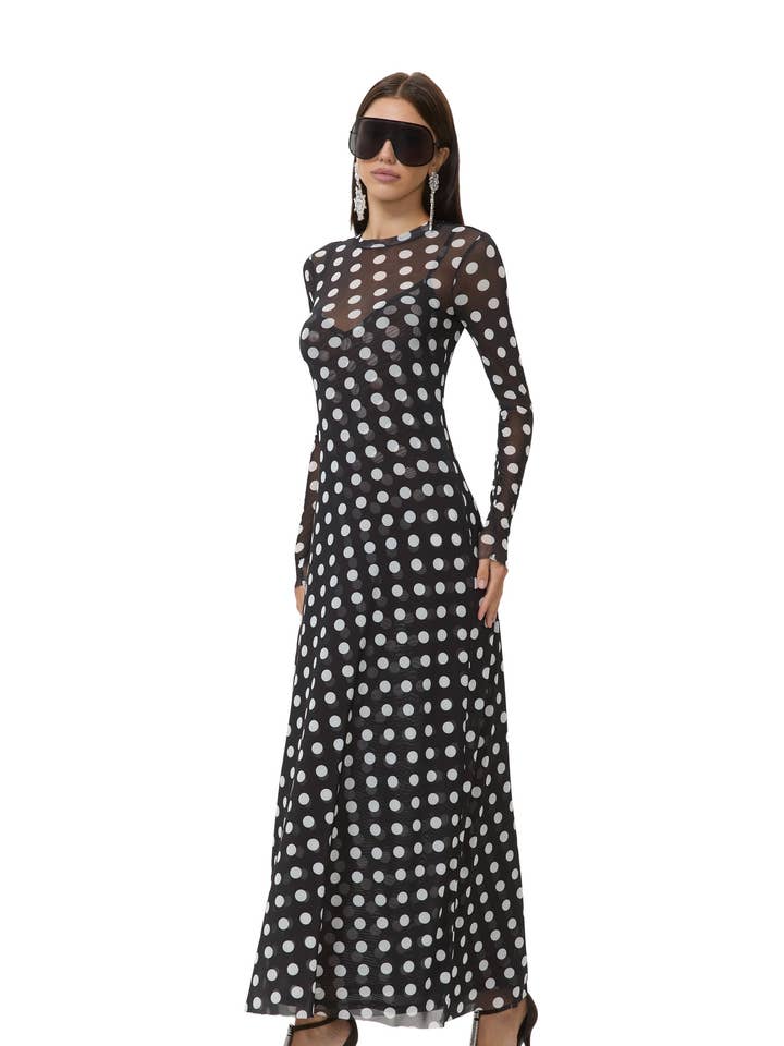 Vestido Paola - Punto Diagonal para venta al por mayor de AFRM