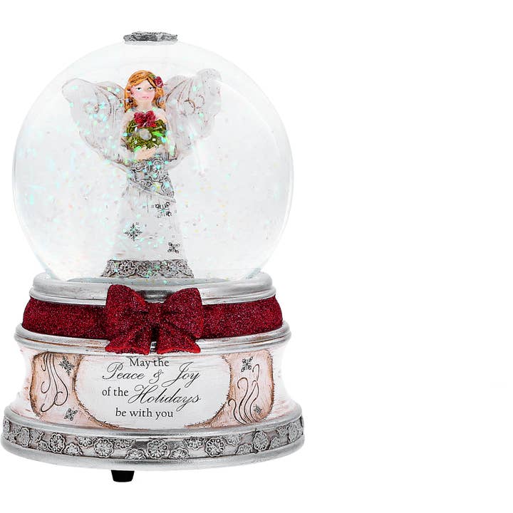 Peace & Joy - 100mm Musical Water Globe for wholesale by Pavilion