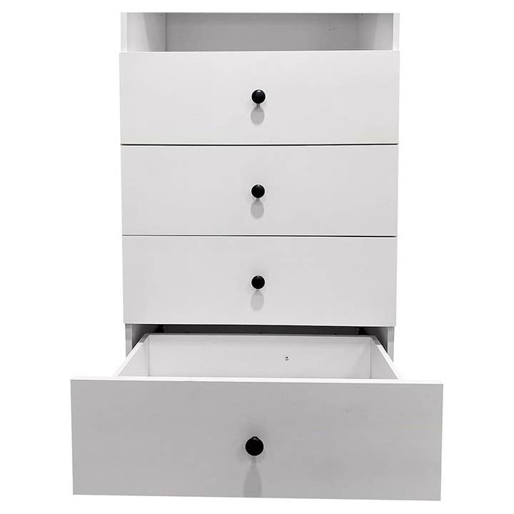 Livelylodge - Wholesale Bedroom Furniture - Wood Modular Closet Organizer System Built in Drawers