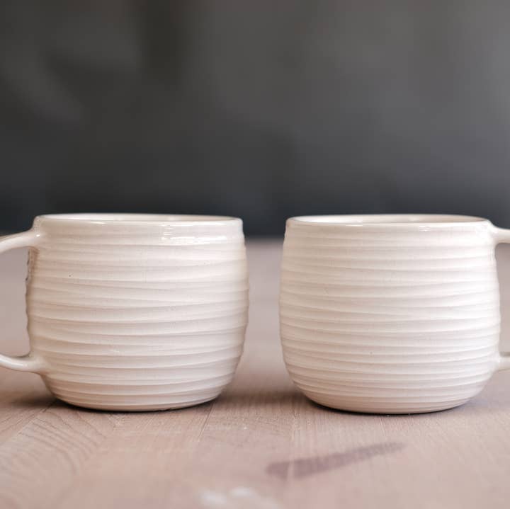 FHAR Studio - Wholesale Coffee Mug - dune - 12 fl oz mug - handmade, porcelain1