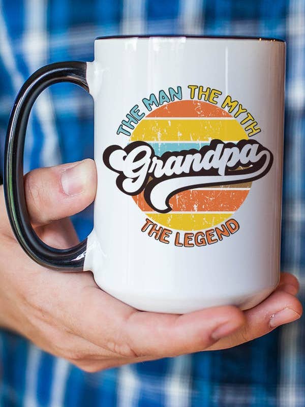 Father's Day Mens Gift The Man The Myth The Legend Grandpa for wholesale by Cali Boutique Wholesale