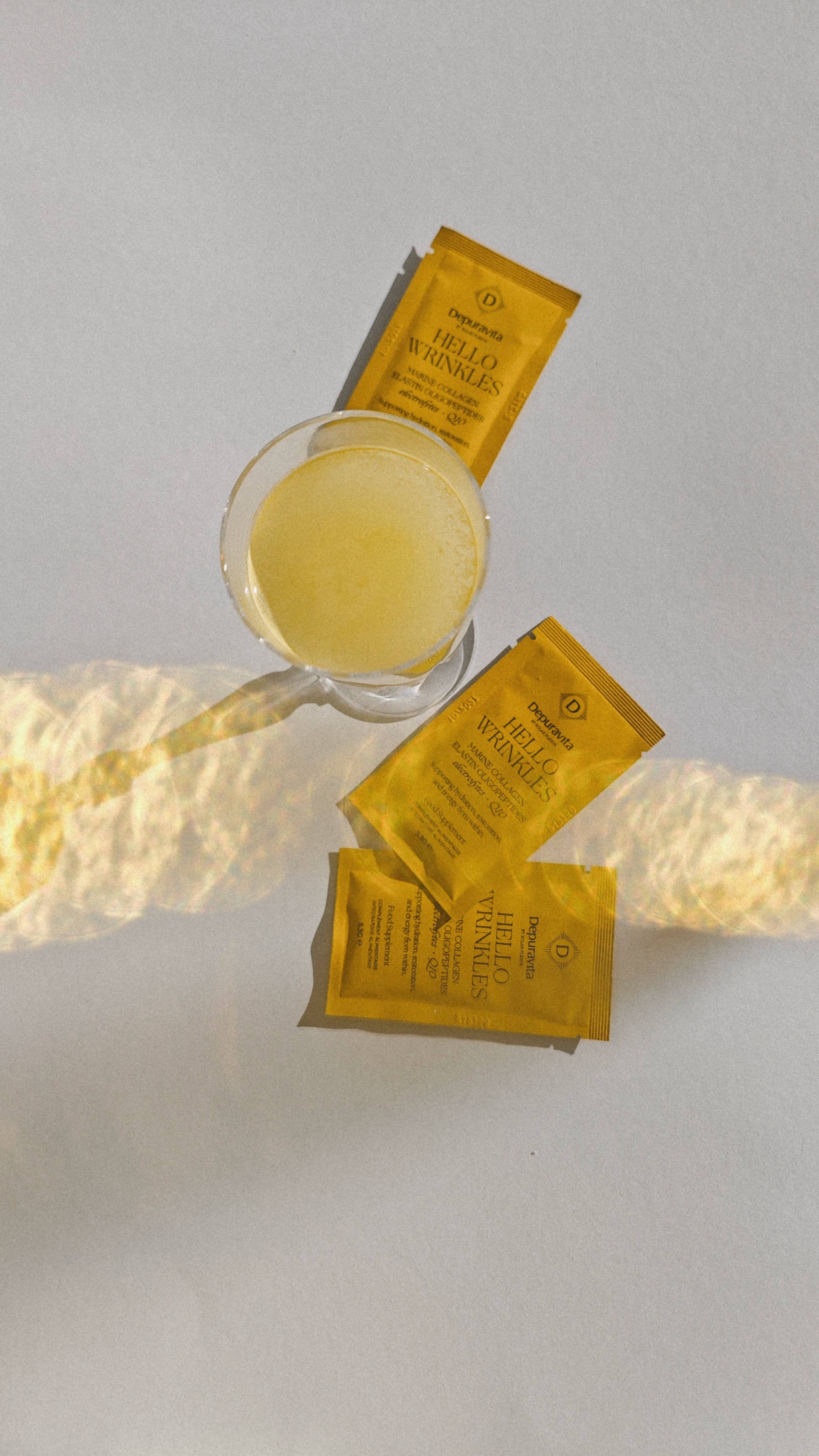 Depuravita - Vente Supplément oral/vitamine - Hello Wrinkles 3.0 – Élixir Anti-Âge au Collagène Marin7