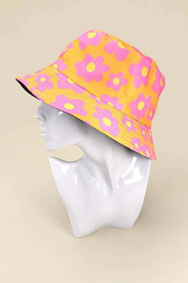JOSSLYN by wall to wall - Wholesale Bucket Hat - Women's - FLORAL BUCKET HAT | 40HW7176