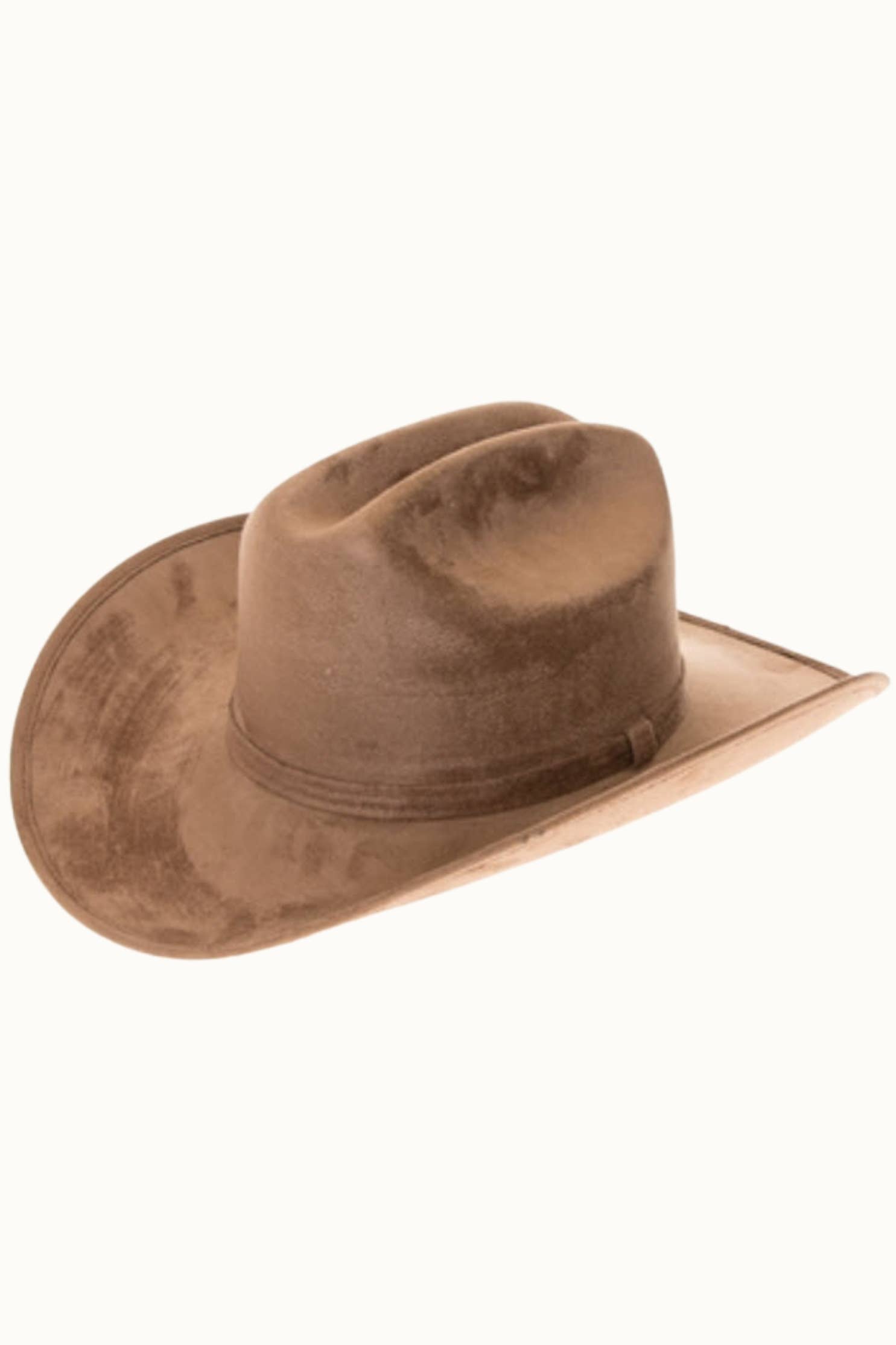 Olive & Pique - Wholesale Cowboy Hat - Women's - Premium Vegan Faux Suede Cattleman Cowboy Hat, Unisex6