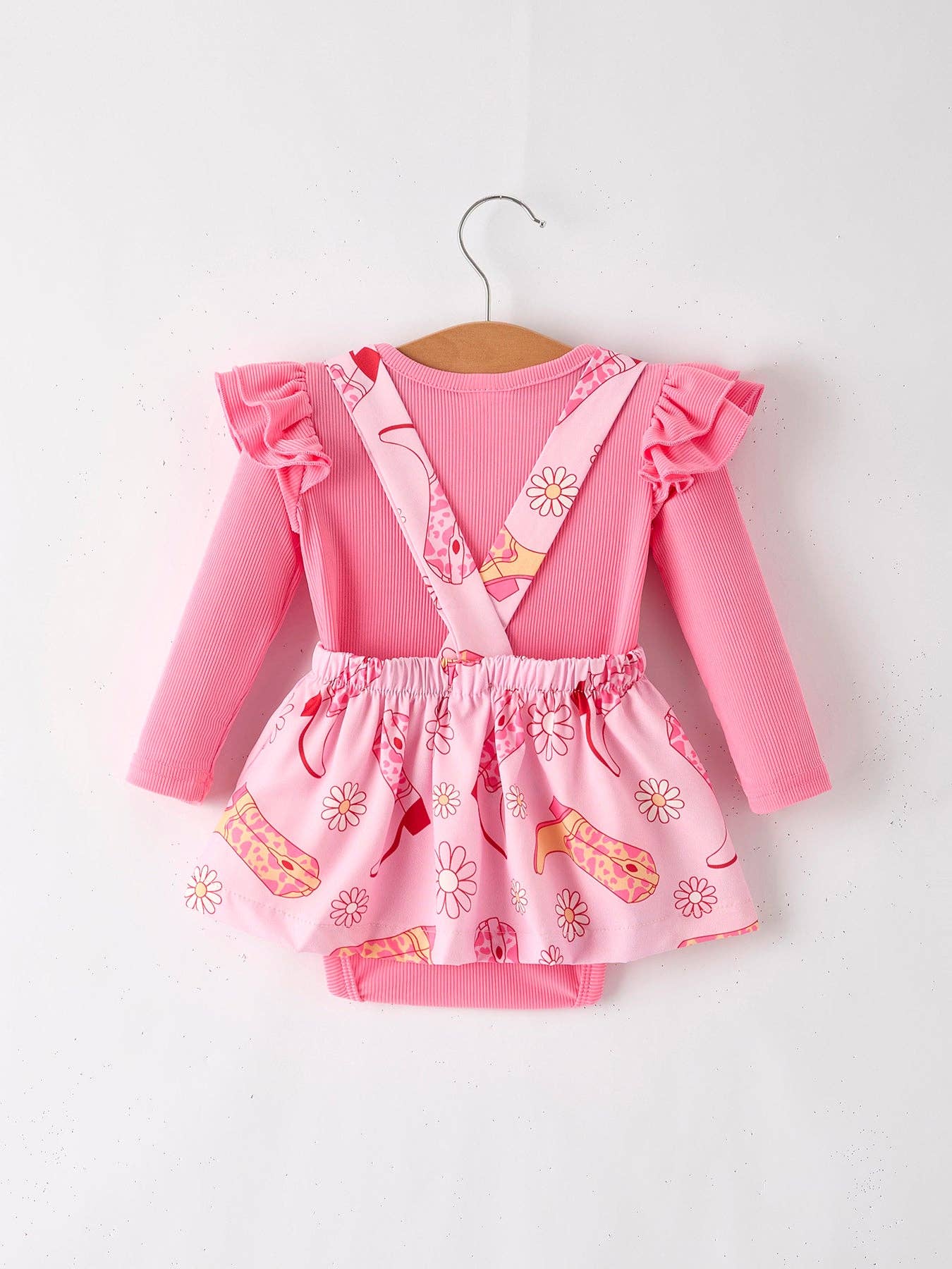 Rylee Faith Designs - Wholesale Clothing Set - Baby - Girls Leopard Romper Of 6 Pcs In One Package13