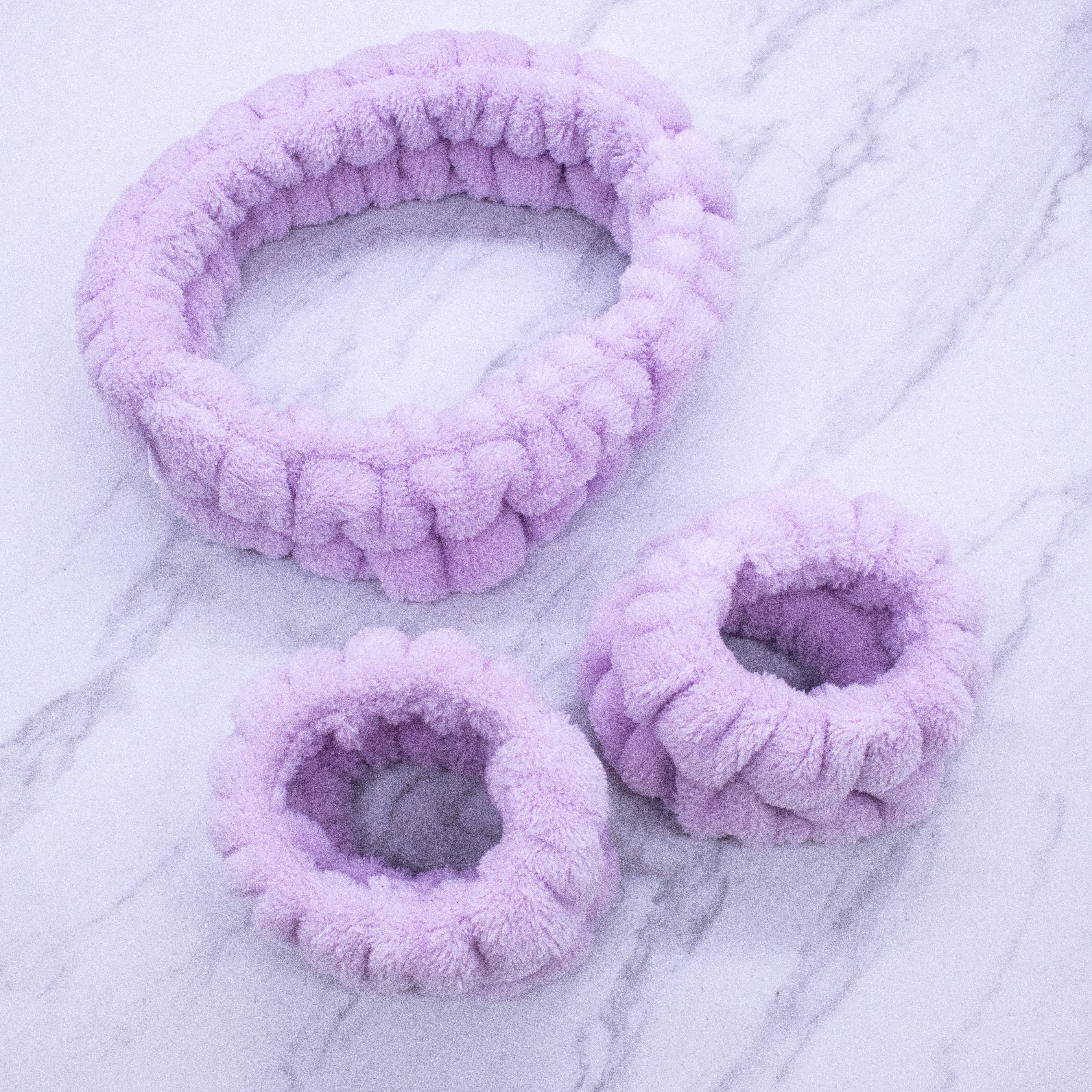 Frog Sac - Wholesale Spa Headband - Spa Headband - Skincare Headband & Wristband Set20