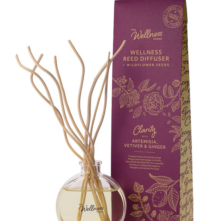 Klarheit - Artemisia, Vetiver & Ingwer Wellness Duftstäbchen - (6er Pack) für den Großhandel von The Fragrance House Group