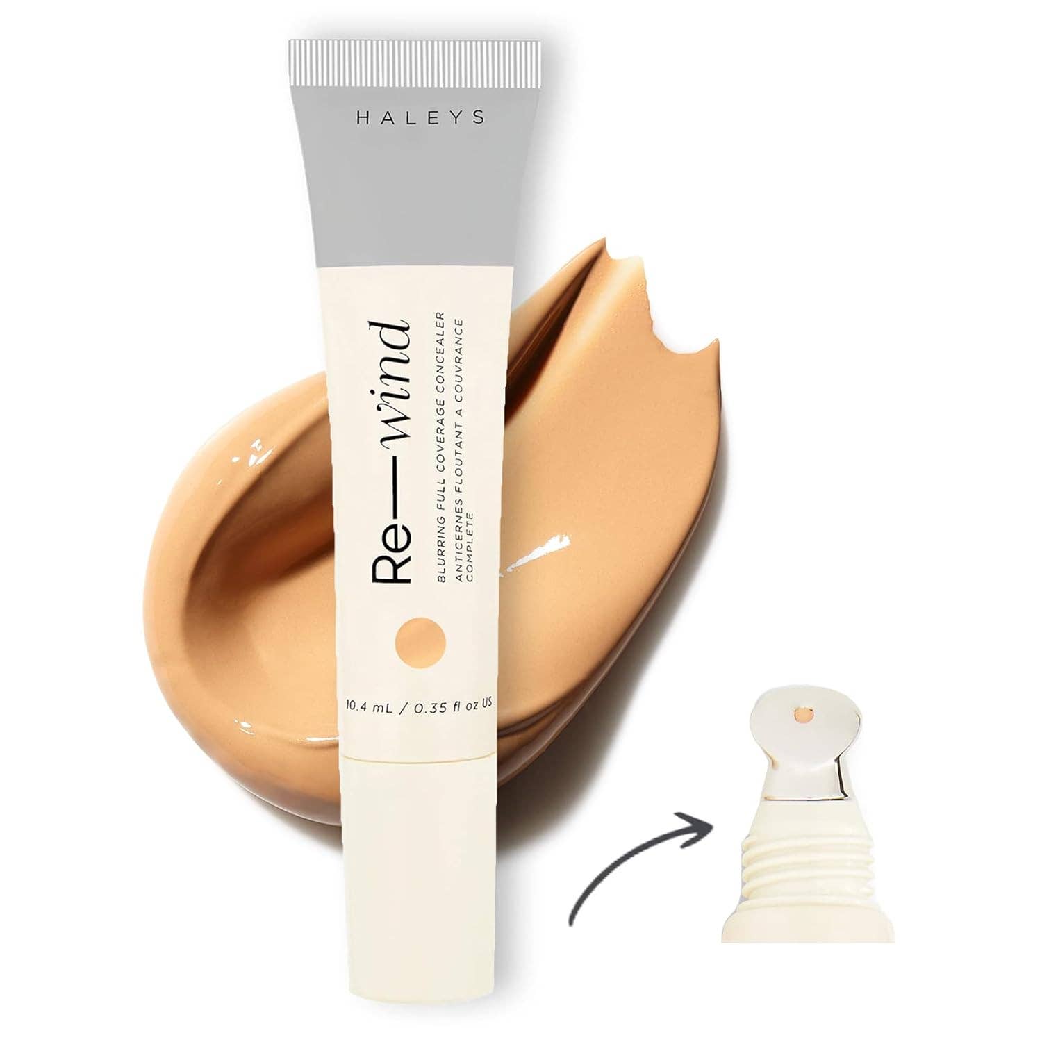 HALEYS Beauty - Wholesale Face Concealer - Re-wind Blurring Full Coverage Concealer11