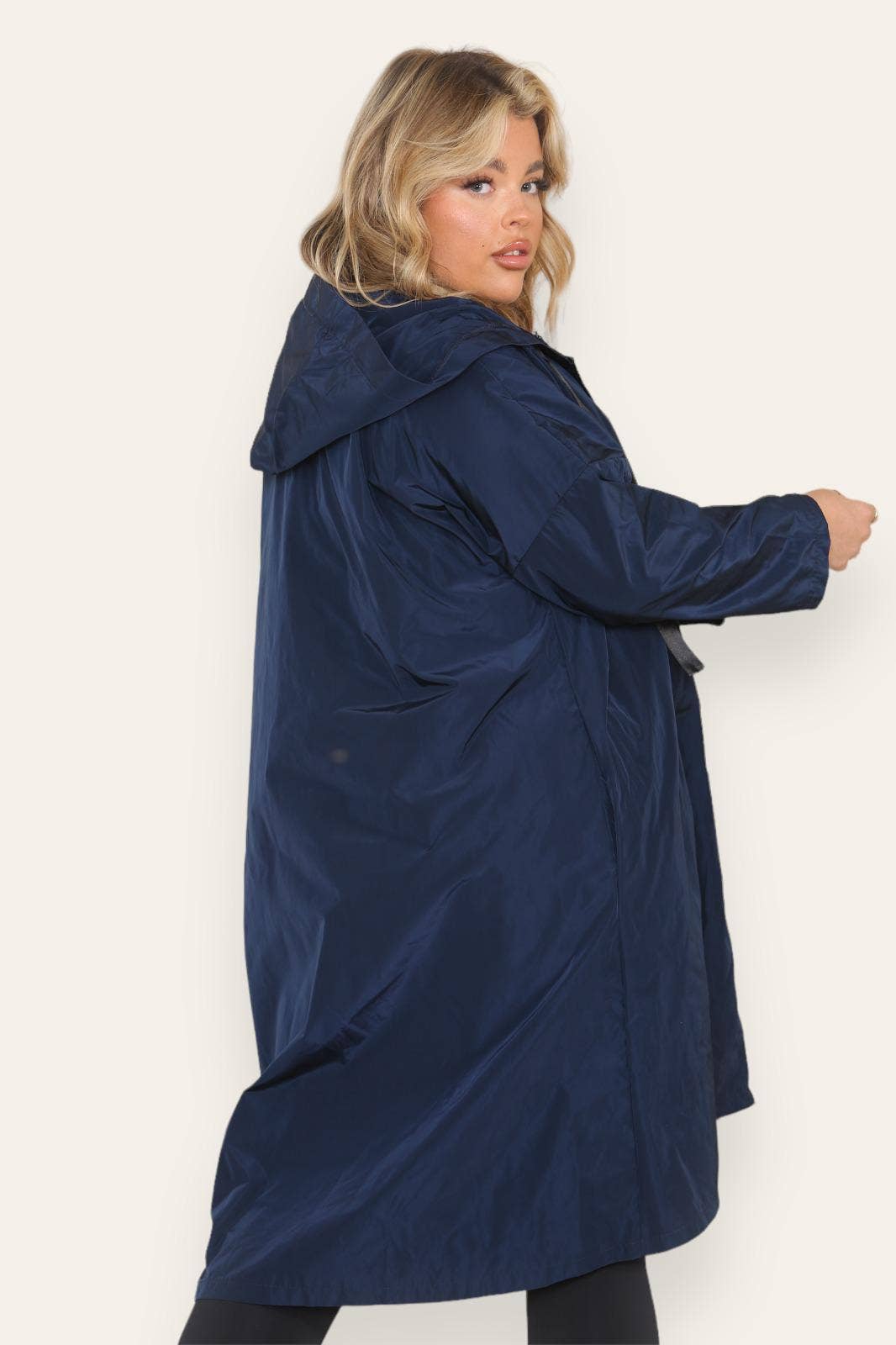 Miss Bold - Wholesale Raincoat - Women's - Oversized Hooded Rain Mac35