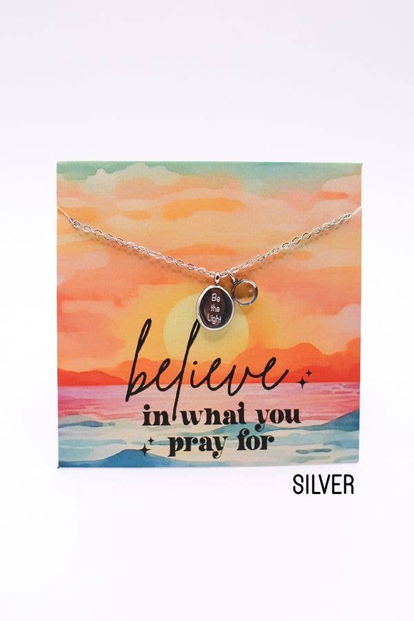 Two and Crew - Faith Based Jewelry & Gifts - Wholesale Pendant/Charm Necklace - Be the Light Mustard Seed Necklace, Hope Christian God Gift5