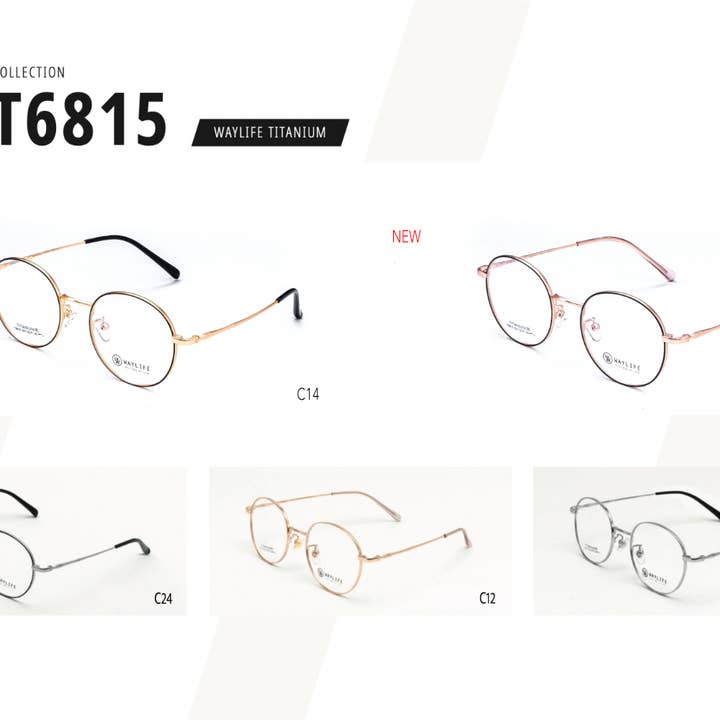 WAYLIFE – wholesale Glasögon - Unisex – Unisex Optiska Glasögon Glasögon Ram WL T6815 - Titan