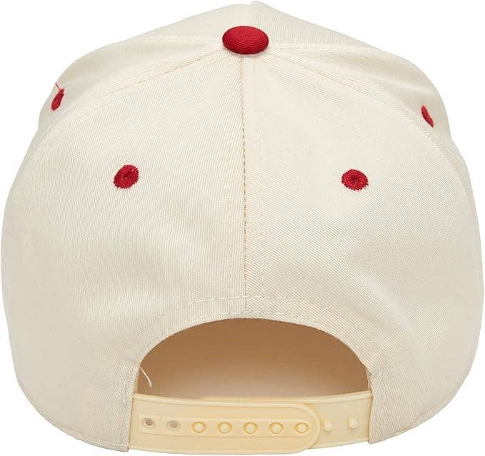 Funky Junque - Wholesale Trucker Hat - Unisex - 2-Tone Cap - It's A Bad Day To Be A Hotdog - Red/Beige3