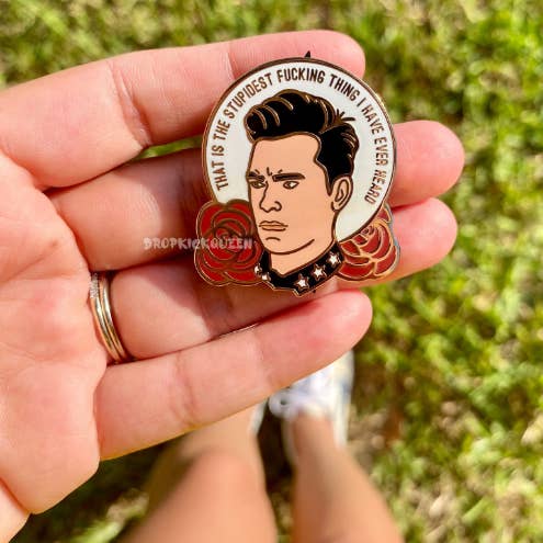 Dropkick Queen - Vendita all'ingrosso Spilla da bavero - Spille smaltate Schitts Creek4