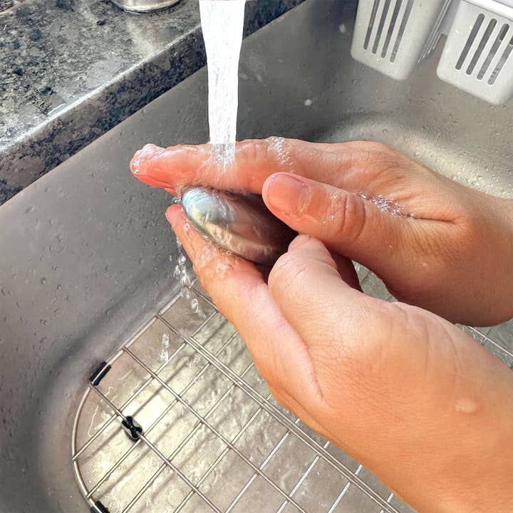 R&M International - Wholesale Kitchen Tool/Gadget - Stainless Steel Soap Bar Bucket /24