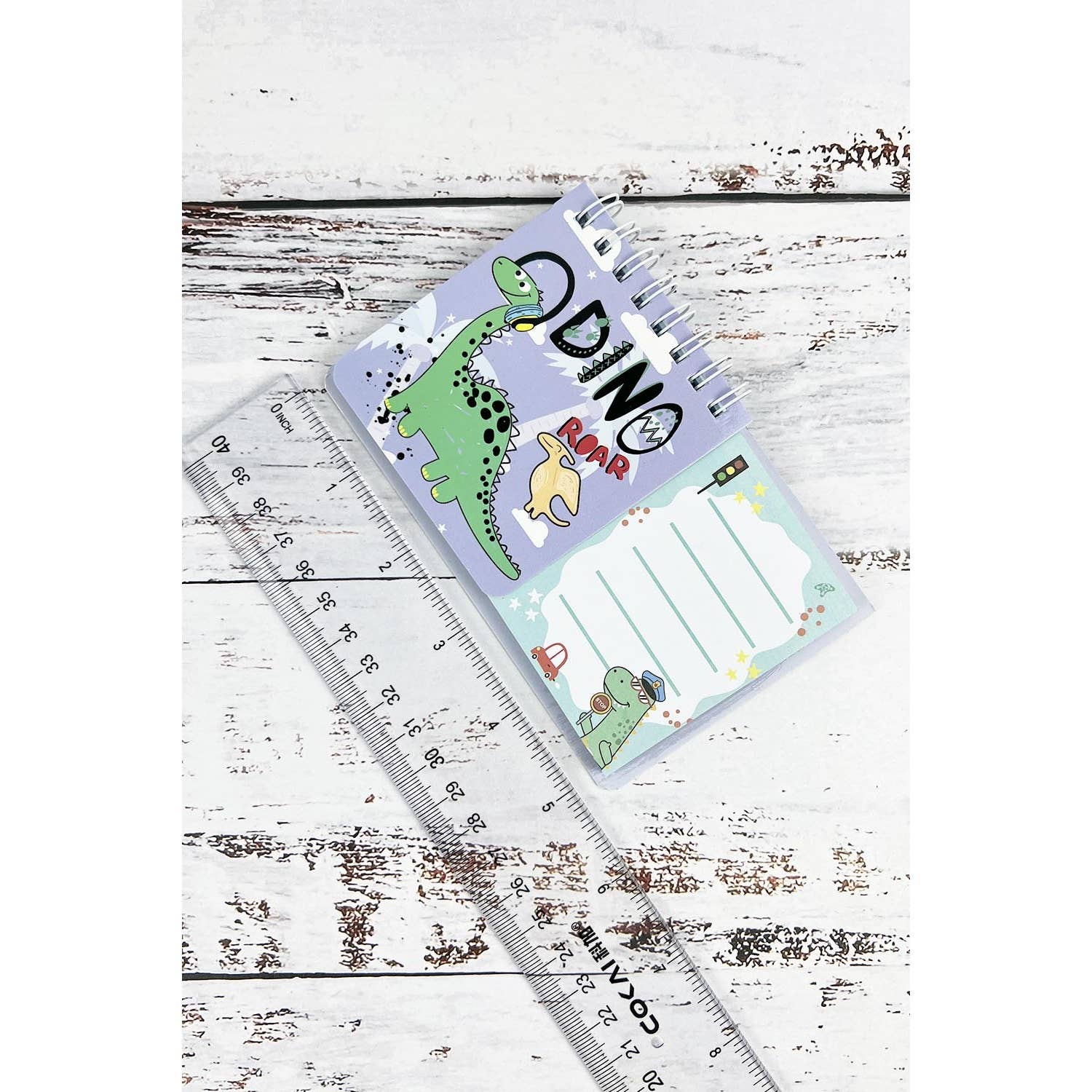 ASSORTED RECTANGLE SHAPED DINOSAUR PRINT MINI NOTE BOOK for wholesale on Faire1