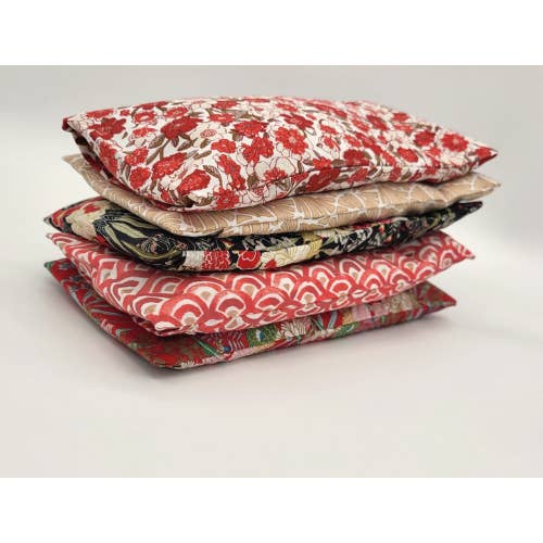 NS par Nathalie SEVE - Wholesale Hot/cold compress - Removable mini hot water bottle with wheat, linen or cherry stone cover8