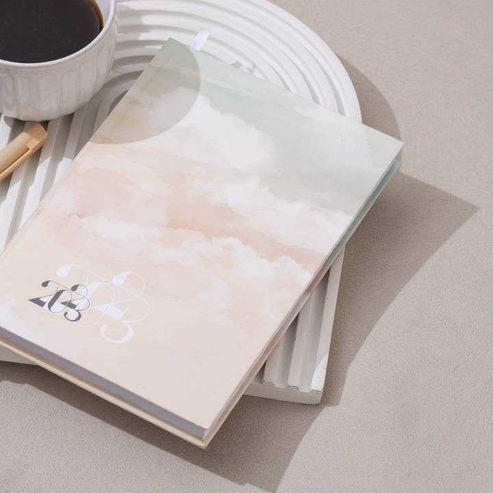 Diário Semanal de 2023 Brilho para Skyline Hardback Hand-Bound por atacado de Sorena Stationery