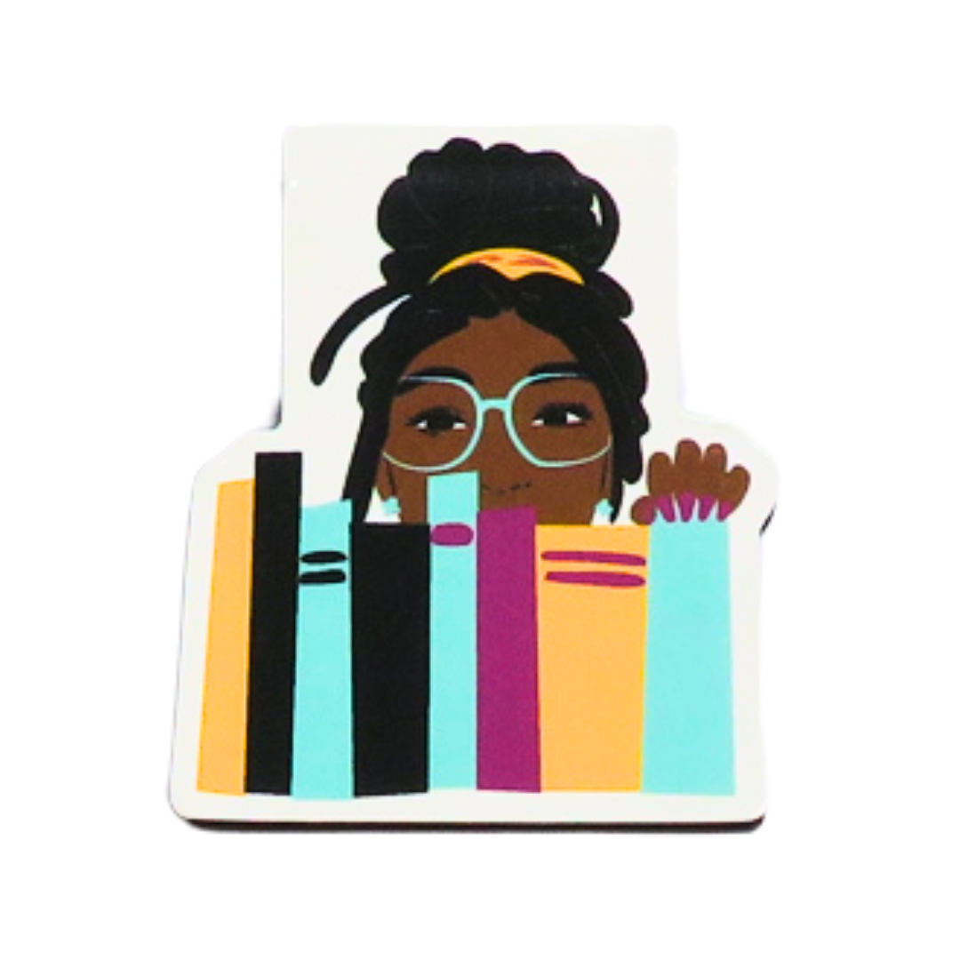 CheerNotes Greeting Cards & Stationery - Wholesale Bookmark - Bookshelf Magnetic Page Marker | Bookmarks |Black Literature5