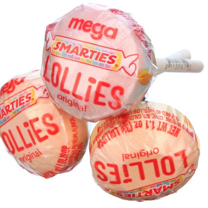 O'Shea's Candies Sweet Shop - Wholesale Hard Candy - Nostalgic 1937 Smarties Mega Pop 24Ct Register Display Box2