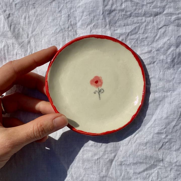Erika Christine Ceramics - Wholesale Jewelry Dish - Hyacinth Ring Dish0