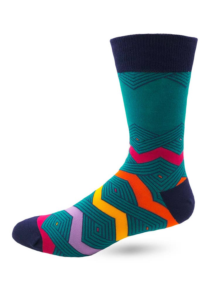 Fabdaz - Wholesale Socks - Men's - I'm Not Old I'm Retro Men's Novelty Crew Socks2