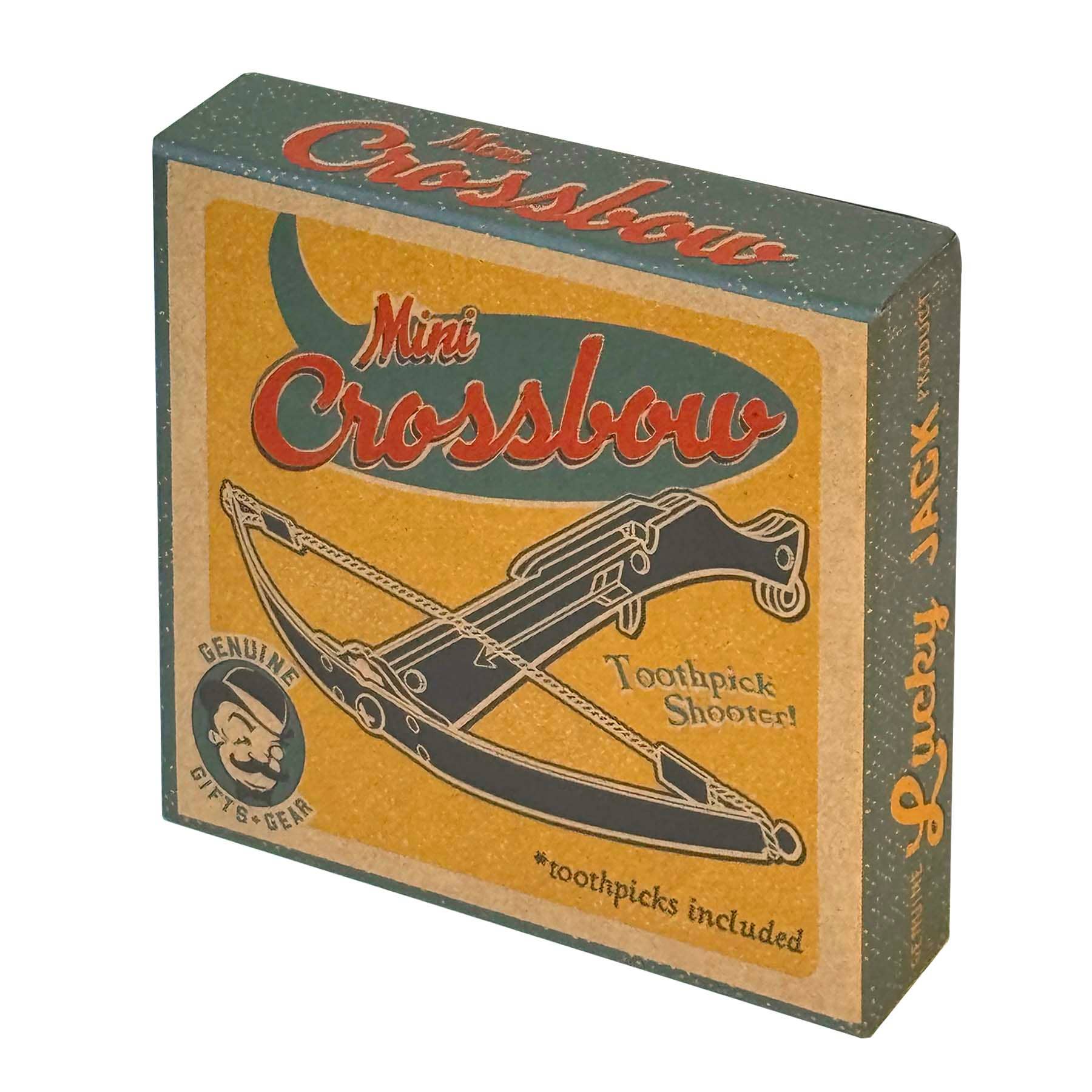 Lucky Jack - Wholesale Gag Gift/Novelty Gift - Mini Crossbow Toothpick Launcher (12pk), Skid4