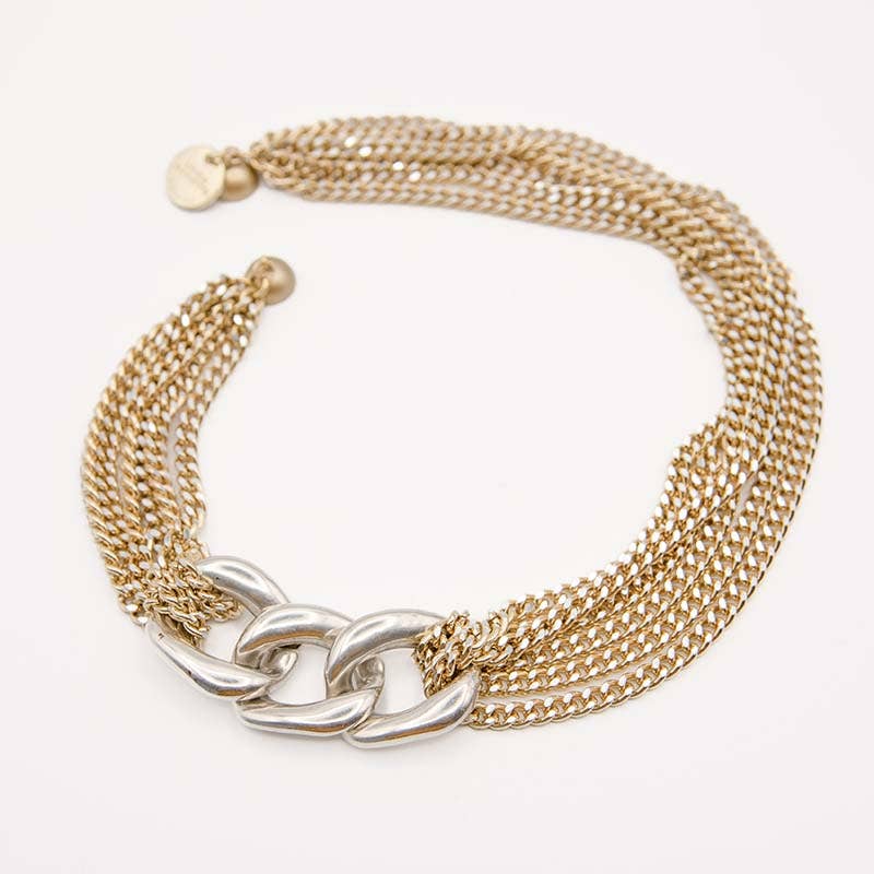 Laura Mariotti - luxury collection - Wholesale Link & Chain Bracelet - ORO LOCO - Bracelet/Golino 3 Mesh0