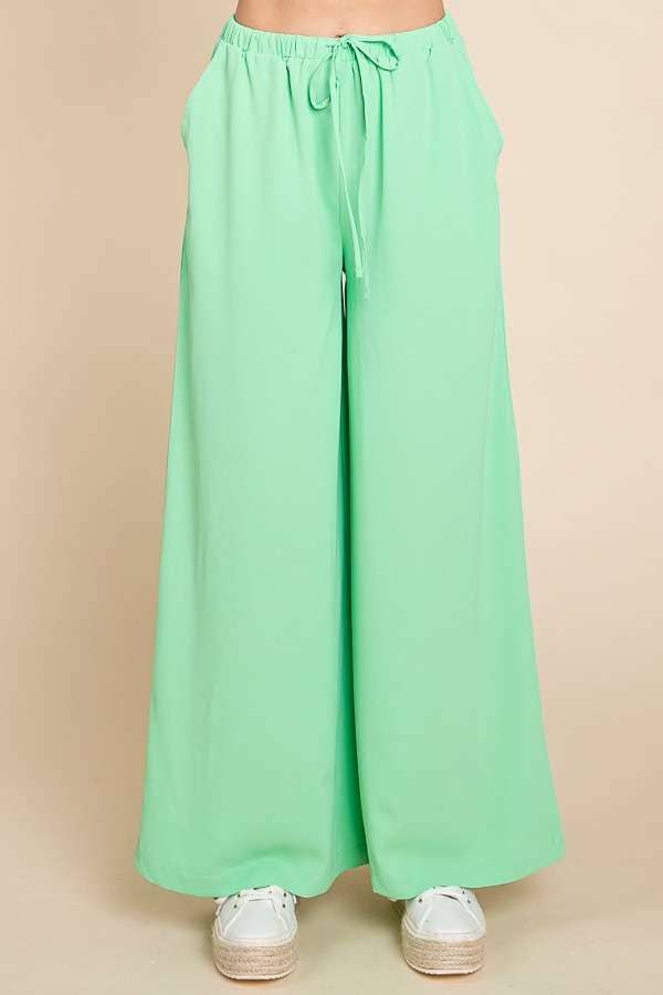 Culture Code - Wholesale Pants - Women's - CWP1650 - RELAXED FIT WIDE PANTS7