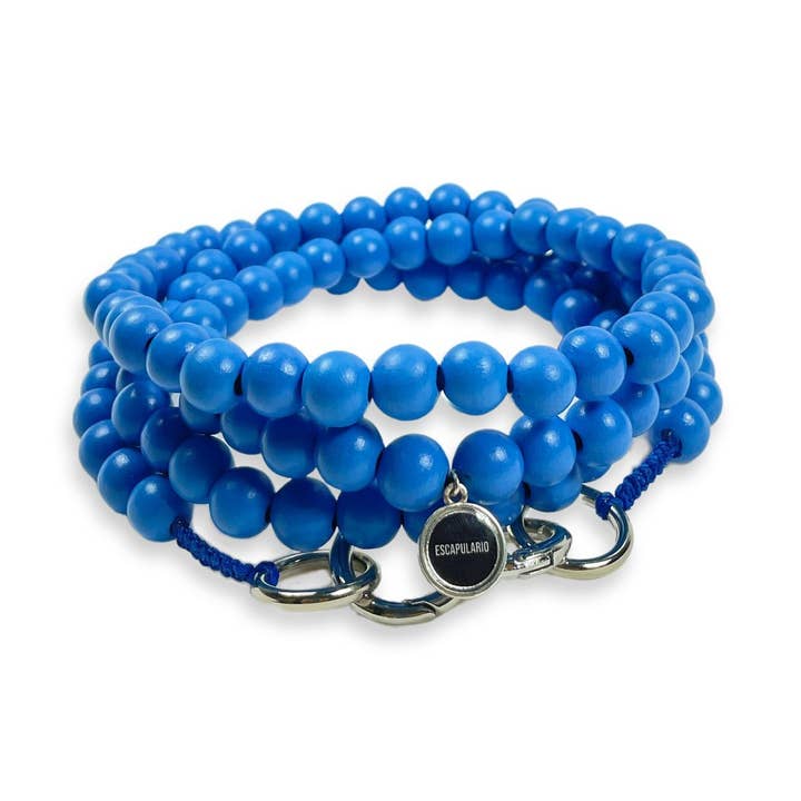 Handykette Jeans Aus Holzperlen für den Großhandel von Escapulario