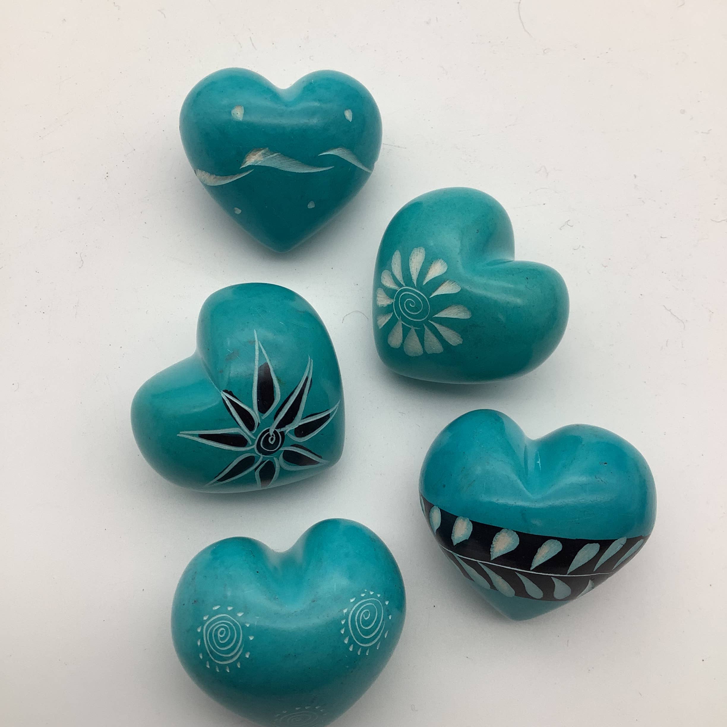 Mondo Trading Company - Wholesale Decorative Tabletop Object - Hearts- Etched- Small-Soapstone3