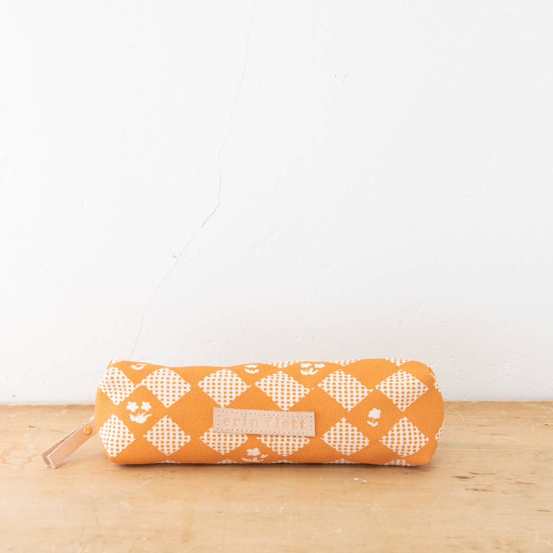 Erin Flett - Wholesale Pencil Case/Pouch - Checkered Quilt Pencil Bag13