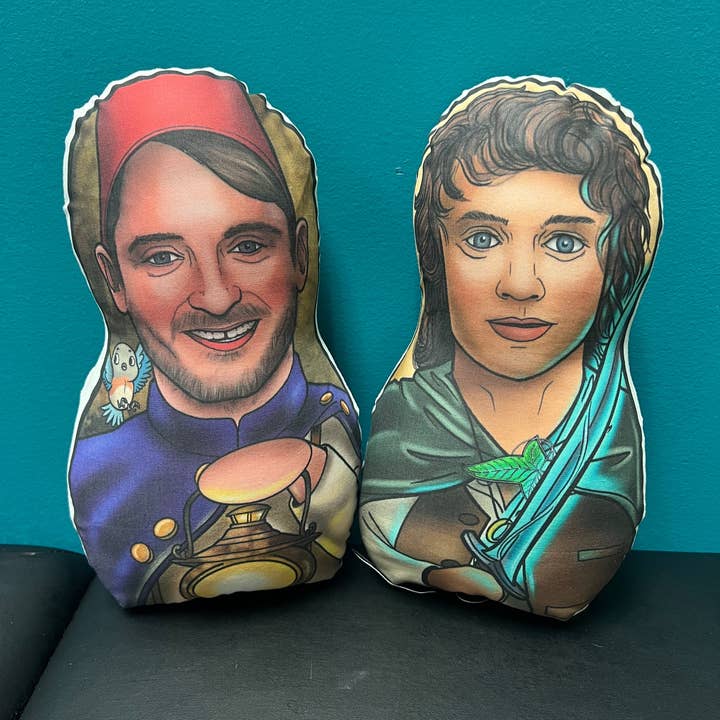 Elijah Wood Wirt OTGW Inspired Plush Doll or Ornament for wholesale by The Cuddle Cult