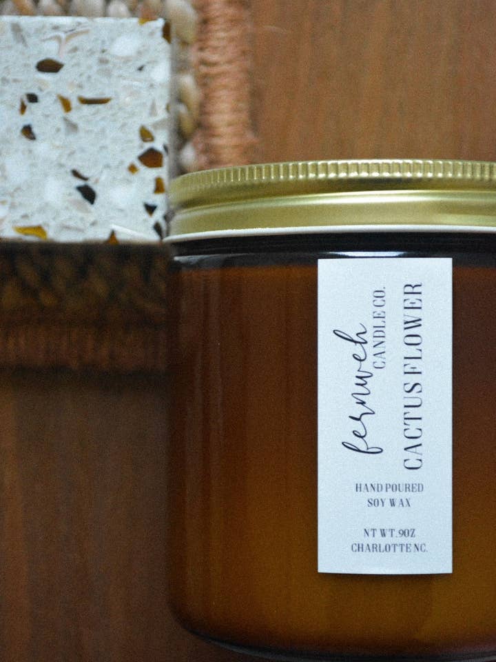 Cactus Flower for wholesale by Fernweh Candle Co.