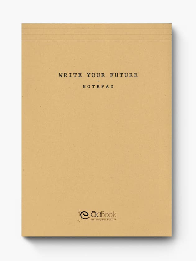 Write Your Future Daily Notepad A4 for wholesale by adBook
