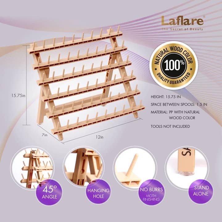 Laflare - Wholesale Hair Accessories Set - Women's - Braiding Rack 60 Combo6