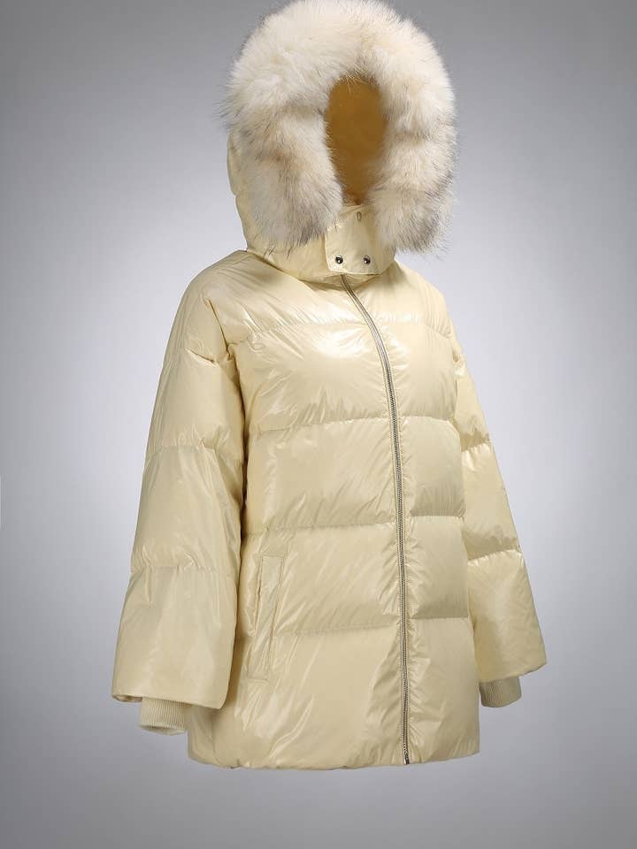 ALS Australia - Wholesale Puffer jacket – Women’s - Down Jacket with Raccoon Fur Collar Hood8