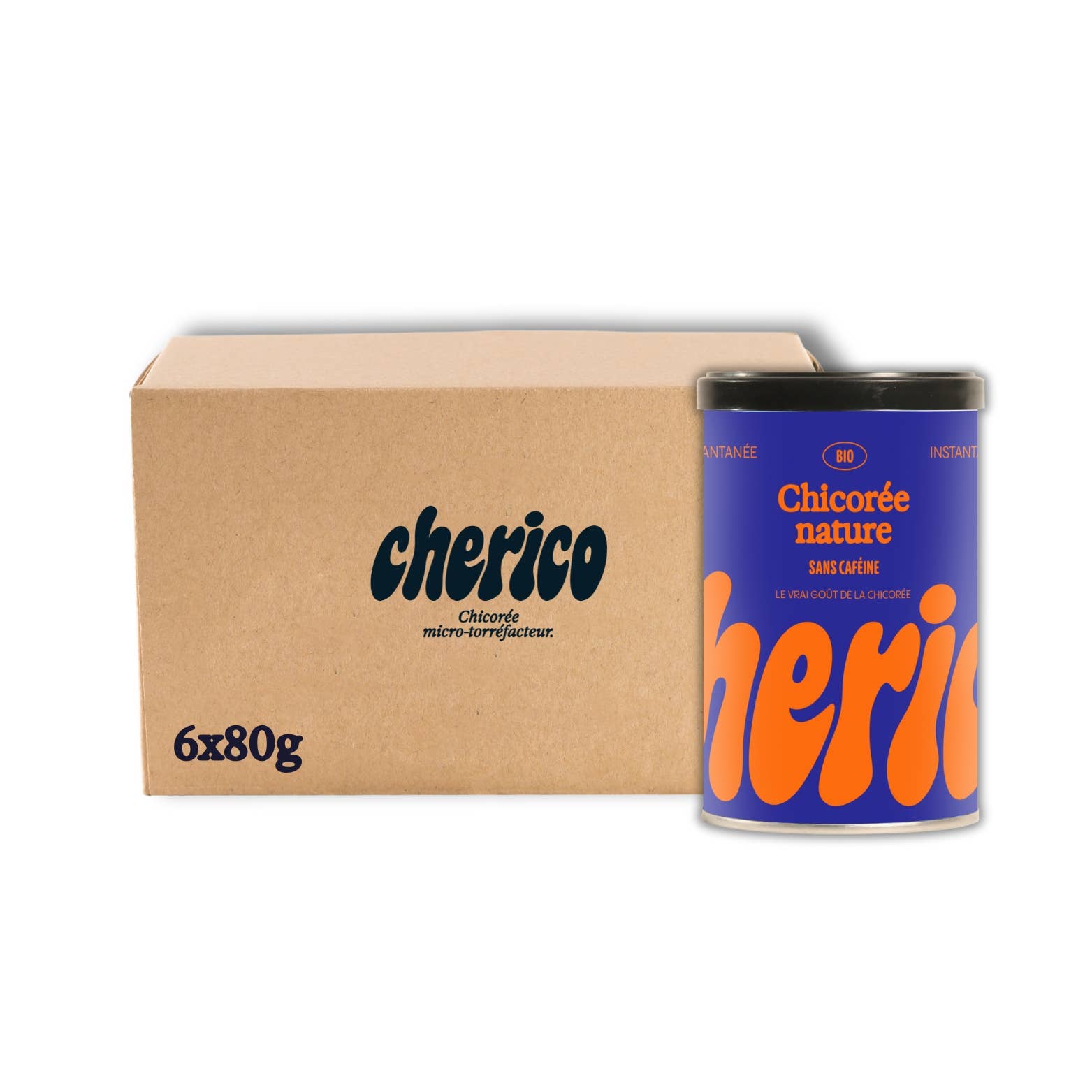 Cherico - Wholesale Instant Coffee/Espresso - Instant Chicory 🌿 – Off-caf (6 Jars)4