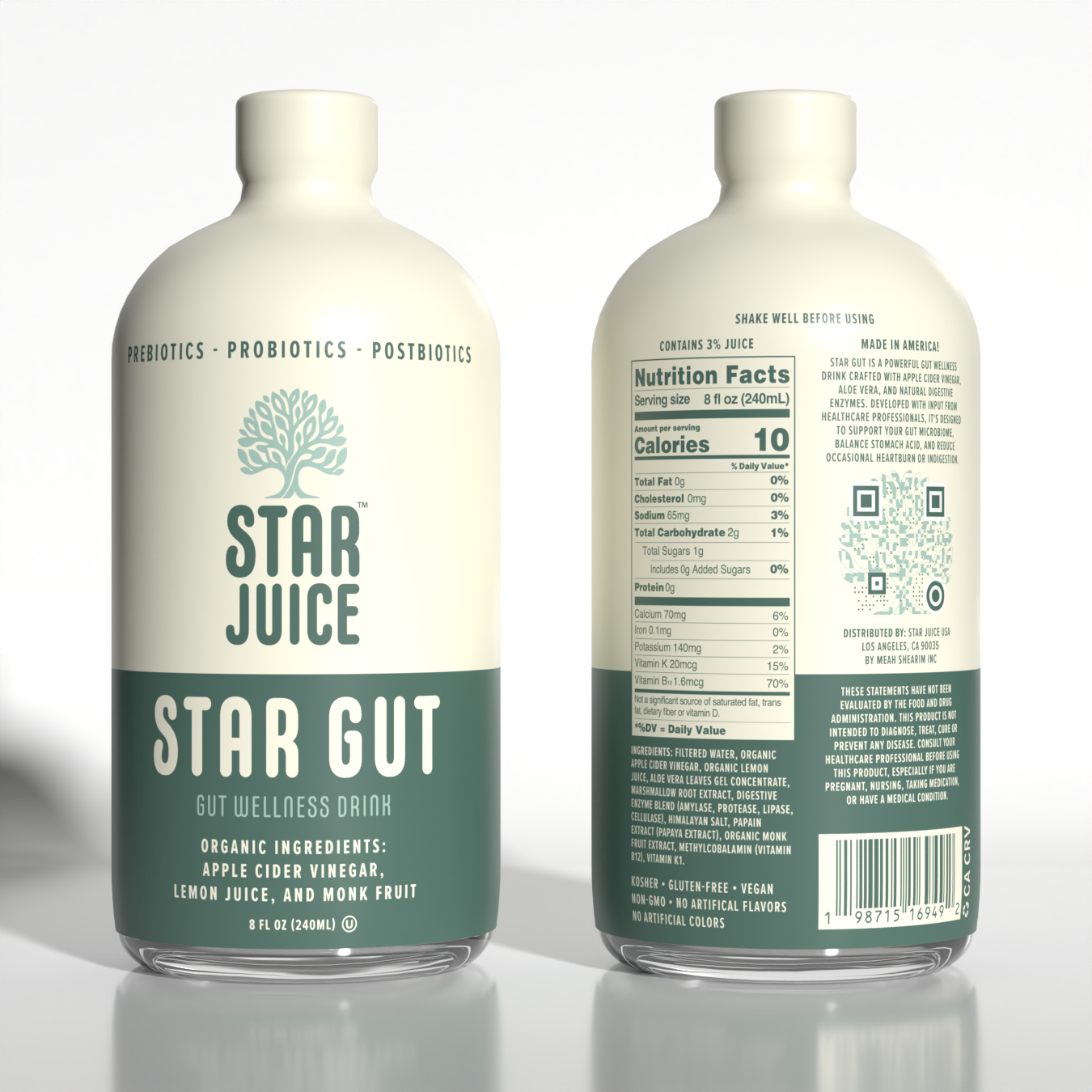 Star Juice - Wholesale Oral Supplement/Vitamin - Star Gut Natural Relief for Heartburn & Acid Reflux 2