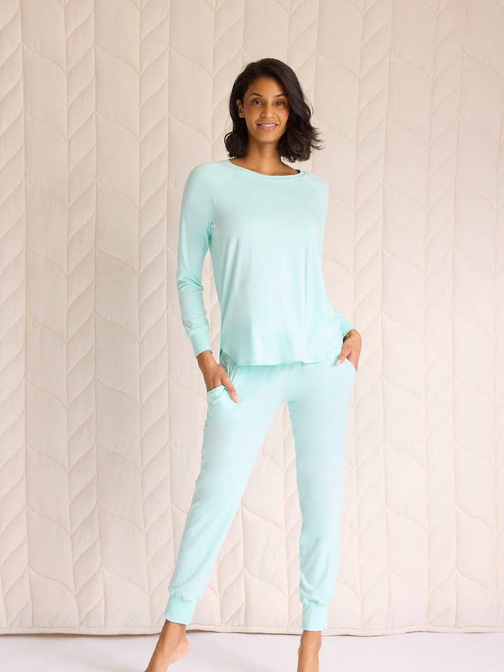 Relaxed Long Sleeve Top + Harem Pant for wholesale by THIS IS J