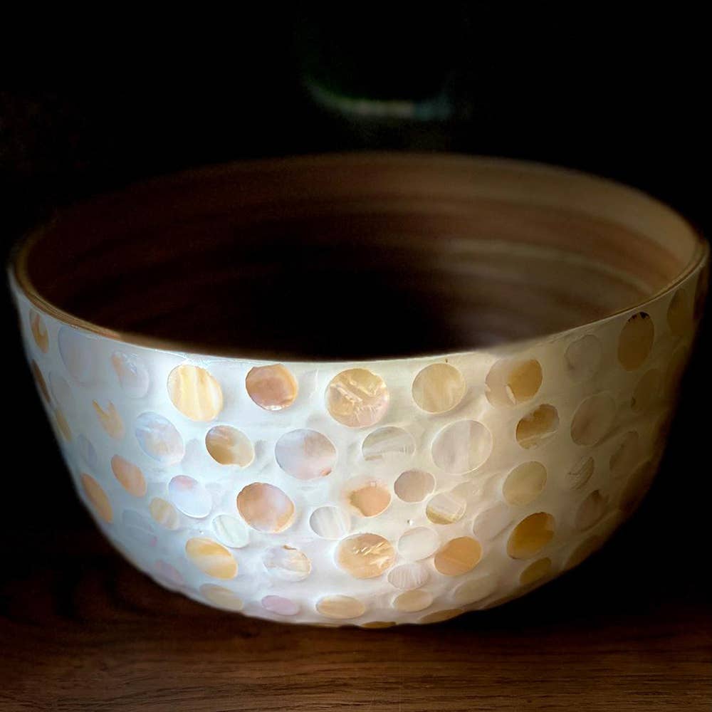 VIE - Wholesale Serve Bowl - Bamboo Salad Bowl, 23x10cm, with Matching Salad Servers45