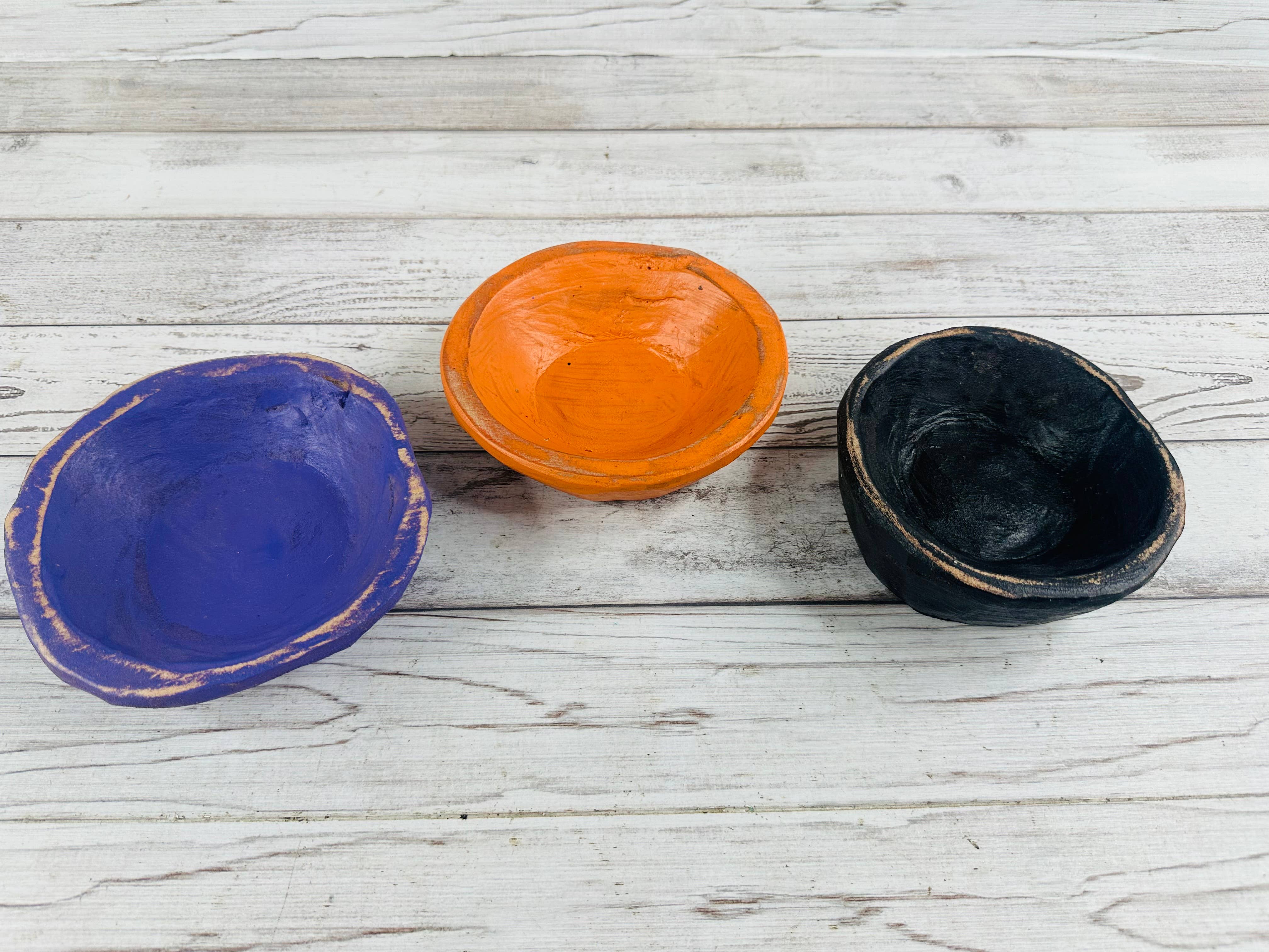 VALENTINA IMPORTS INC - Vente Assiettes/plats/bols de décoration - Bébé Bougie Prête pour Bol Rond en Bois6