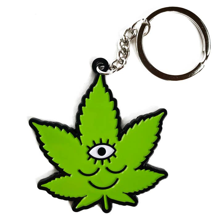 Keychain - Tokeface Cannabis for wholesale by Wokeface