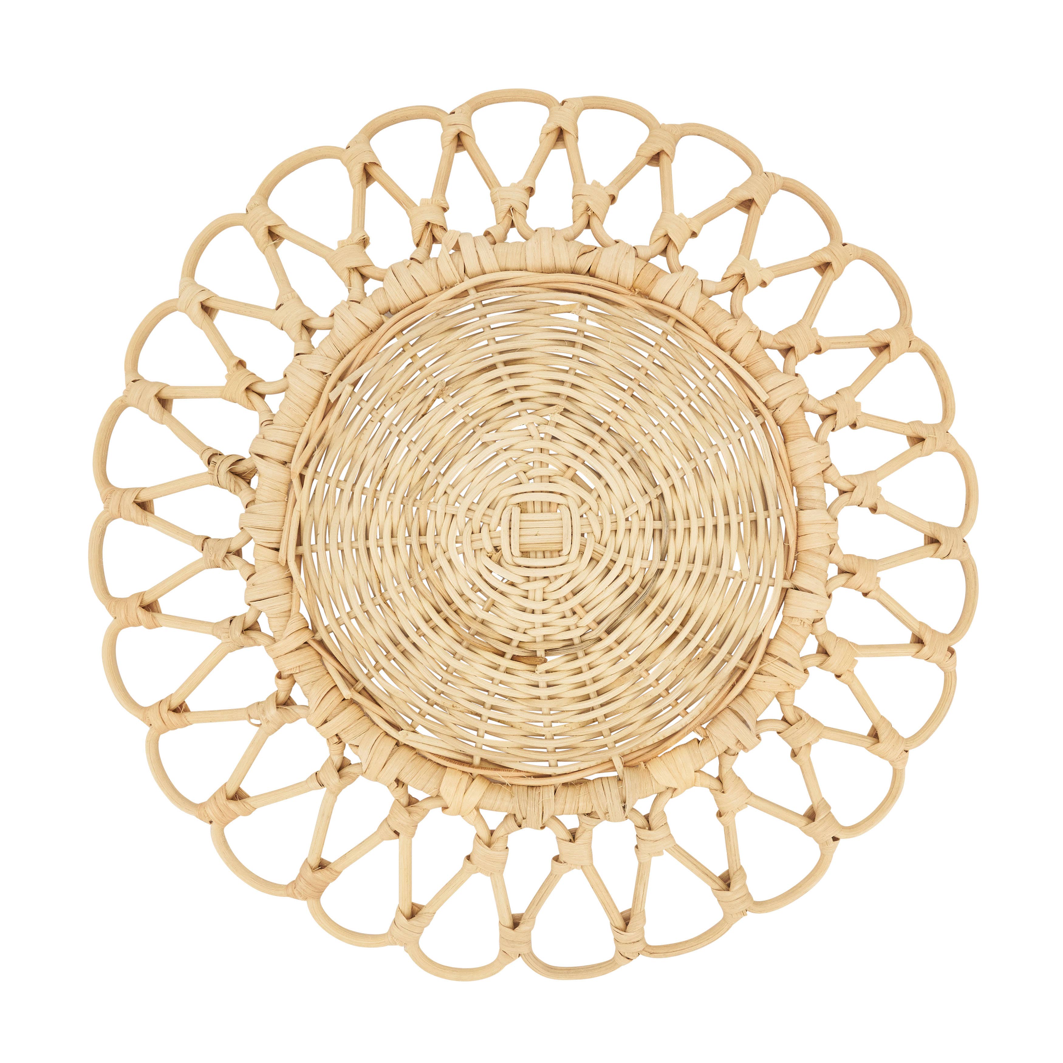 Saro Lifestyle – wholesale Placemat – Rattan Placemat2